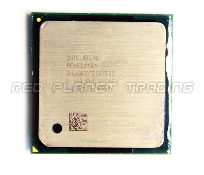 Intel Pentium 4 Processor 2.66 GHz SL6S3 512 KB Cache, 533 MHz FSB