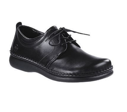 Sale Footprints by Birkenstock Mens Corvallis Black Leather Casual