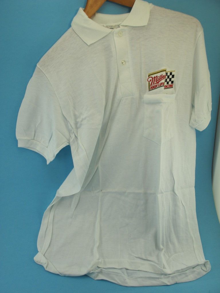 Vintage NHRA Drag Racing Pit Crew Polo Shirt Cory Lee on PopScreen