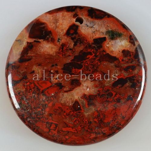 old flame jasper pendant bead h159814 size 40x40x6mm quantity as the
