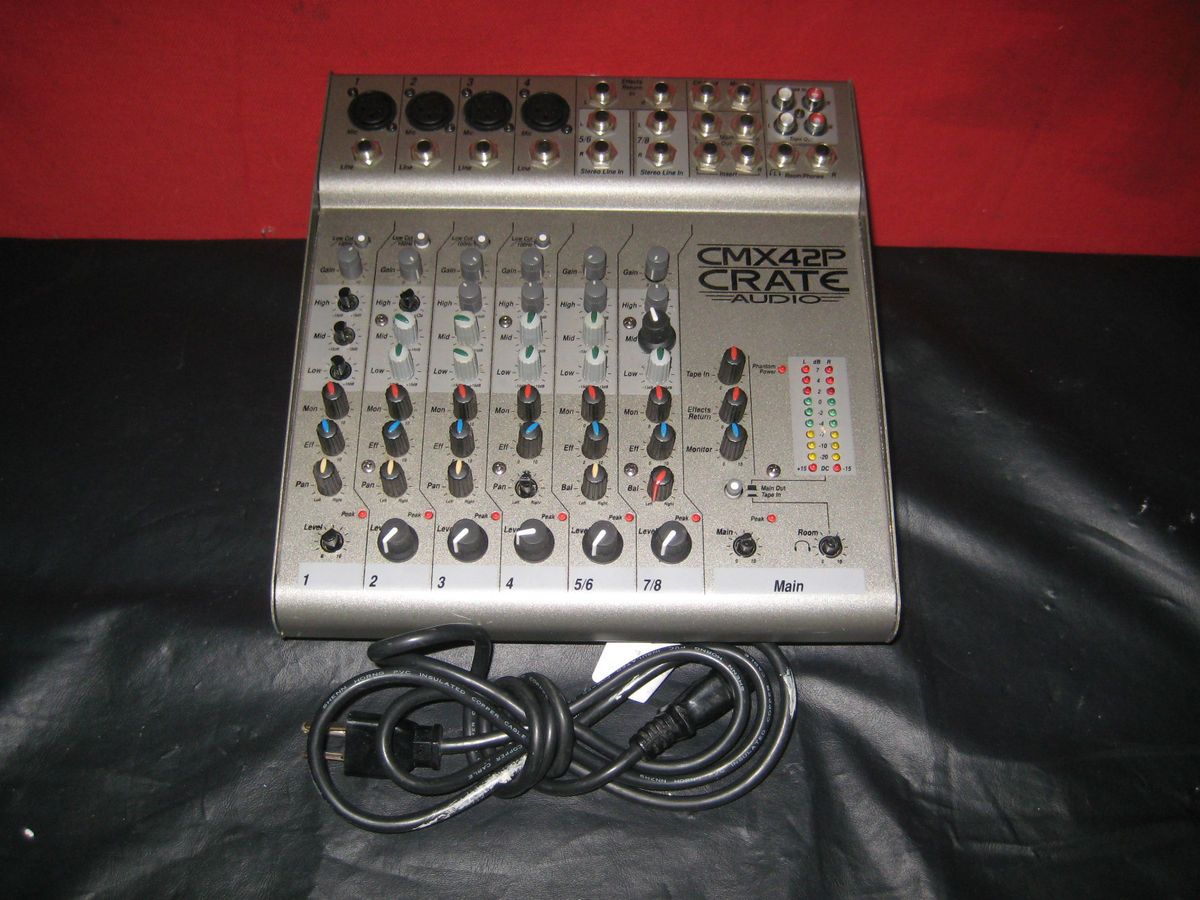  Crate CMX42P Mixer Board