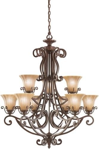 Kichler Cottage Grove Tuscan 9 Light Chandelier 1856CZ