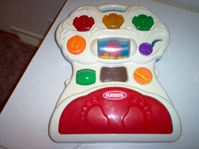  1999 Playskool Kick Start Crib Toy w Music Sounds Lights