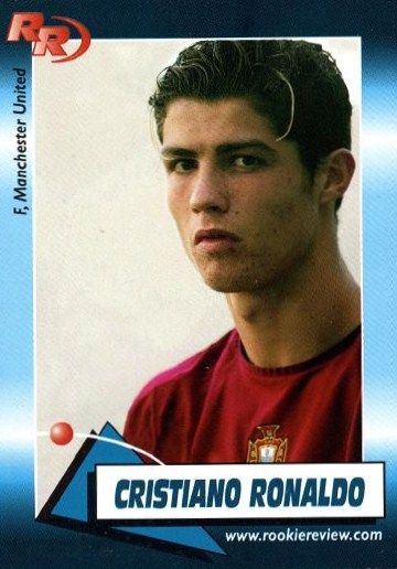 12 Lot Cristiano Ronaldo RARE 2004 Rookie Review Card