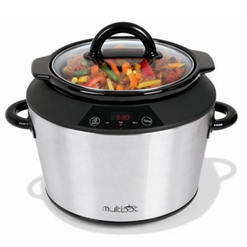 toastess digital slow cooker crock pot 5 quart