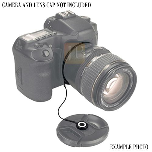 2x CAP KEEPER HOLDER FOR CANON NIKON SONY PENTAX FUJI SIGMA + CLEANING