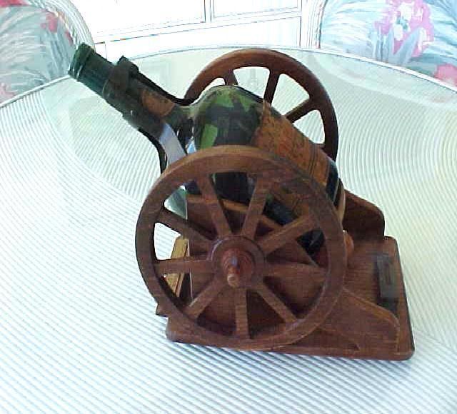 Courvoisier Cognac, The Brandy of Napoleon, bottle display in wooden