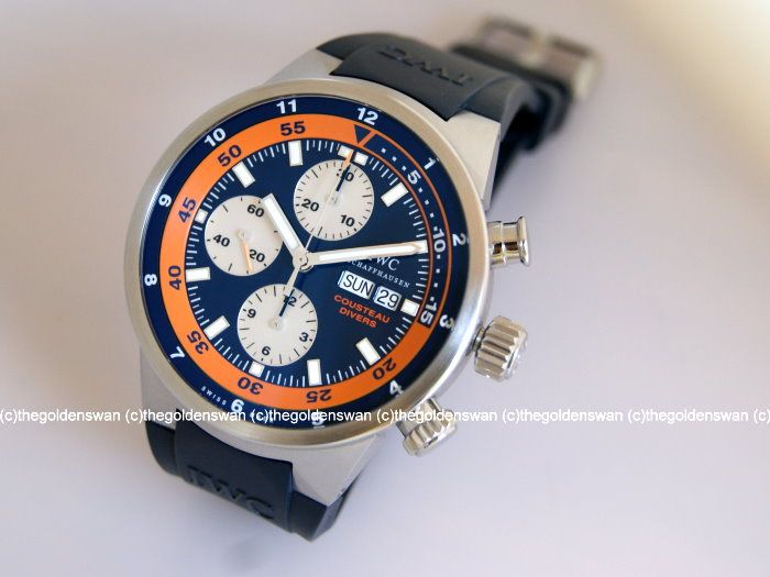 IWC Aquatimer Cousteau Chronograph Limited Edition Ref 378101