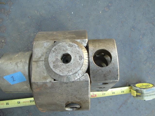 Craley 6 diameter boring head, Morse #6, Lot #1