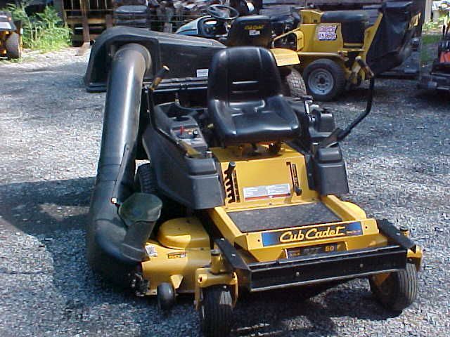 Cub Cadet RZT 50 Zero Turn Mower with Bagger Cheap on PopScreen