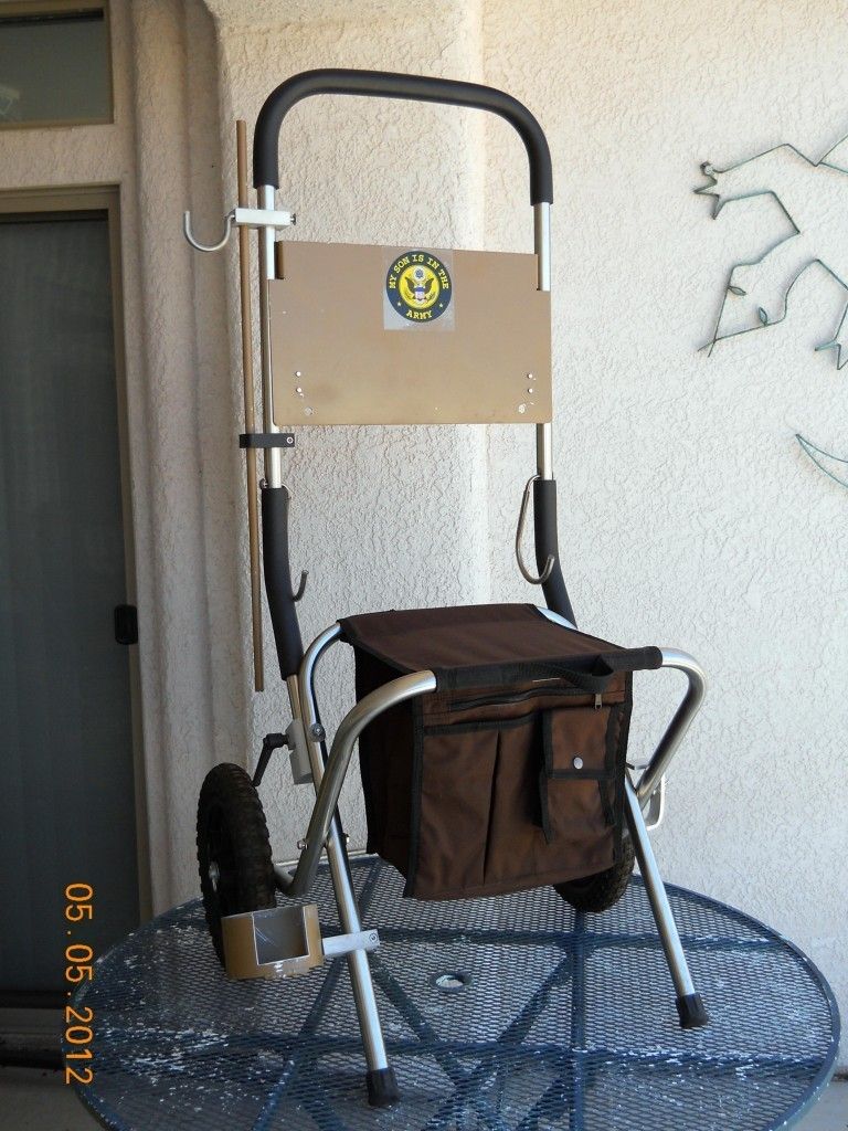 Shooting Stool Wheeled S S Schneller Creedmoor