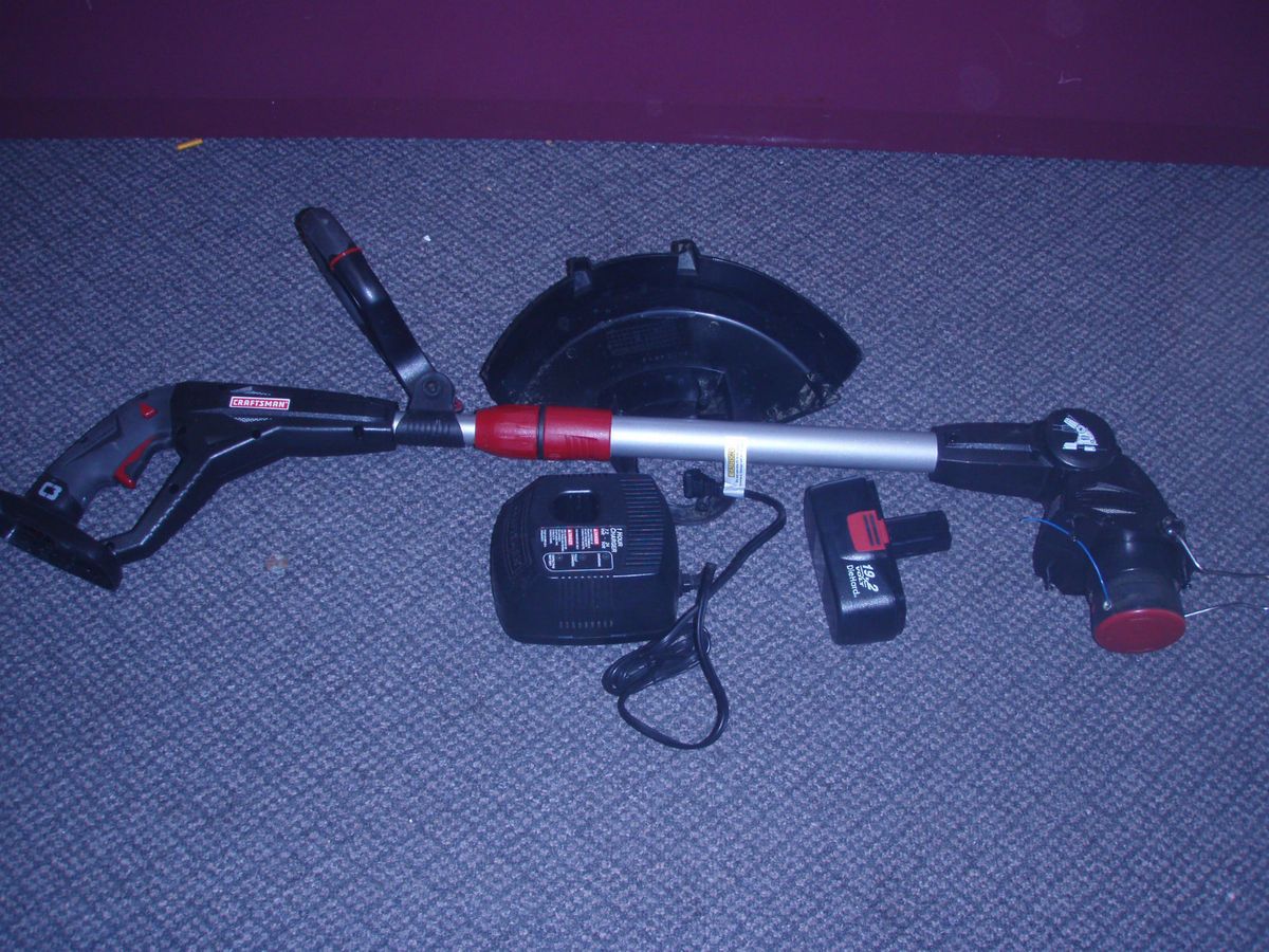 Craftsman 19 2 Volt String Trimmer Cordless System WOW