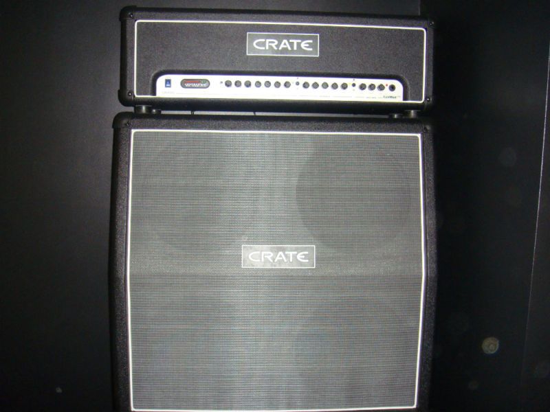 Crate Flexwave FW120H Guitar Amp Head and 4x12 Cabinet