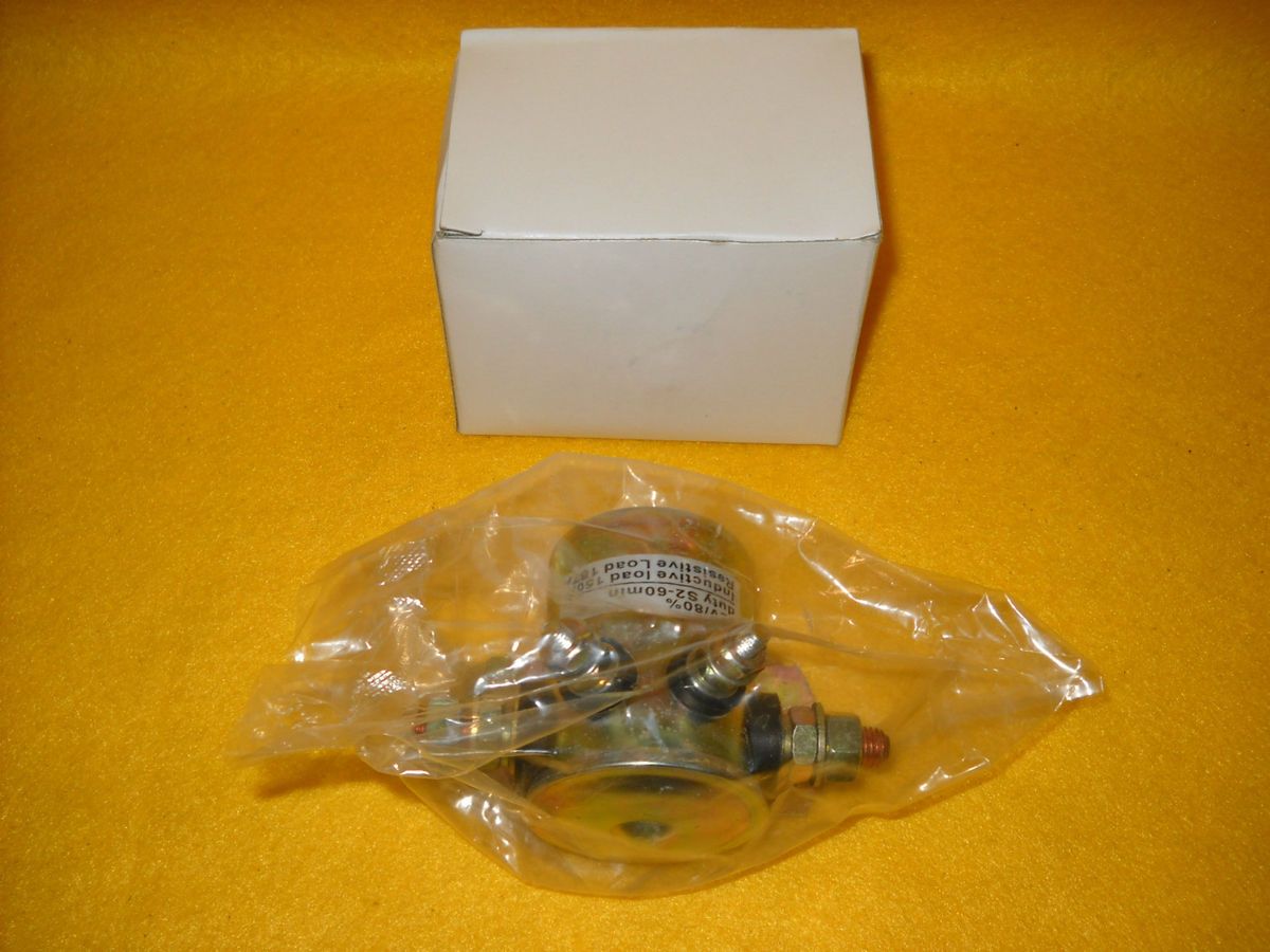 USGI CUCV, M1008, M1009, M1010, M1028, M1031 12 volt glo plug solenoid