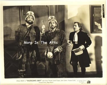 Paul Muni Laird Cregar Orig Hudsons Bay Fox Film Still