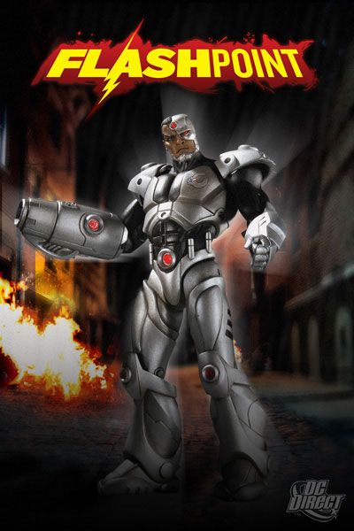 flashpoint s1 cyborg figure dc direct 02409