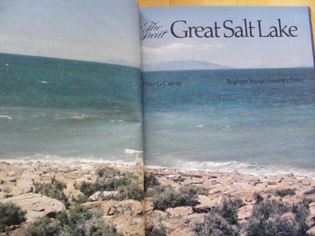 THE GREAT SALT LAKE by PETER CZERNY  SIGNED LIMITED EDITION 1976 1st