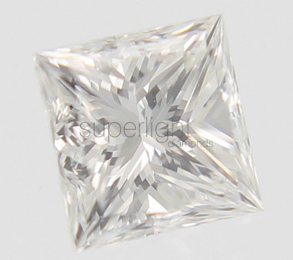 Certified 0 34 Carat D Color VVS2 Princess Buy Natural Loose Diamond 3