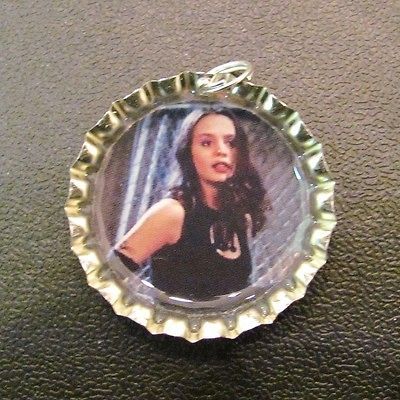 Buffy the Vampire Slayer nightclub Faith charm necklace Eliza Dushku