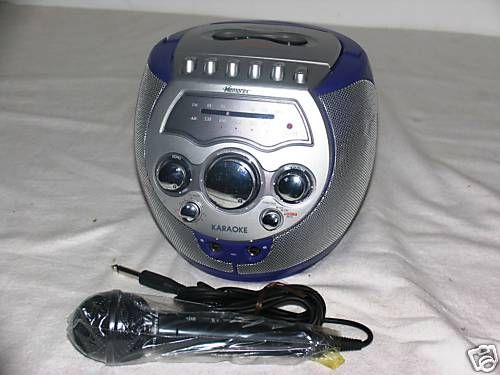 Memorex Karaoke Casset te Recorder & AM/FM Radio VIOLET