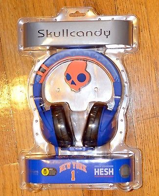  HESH Headphones NBA Edition NY Knicks Amare Stoudemire NEW w/ Mic