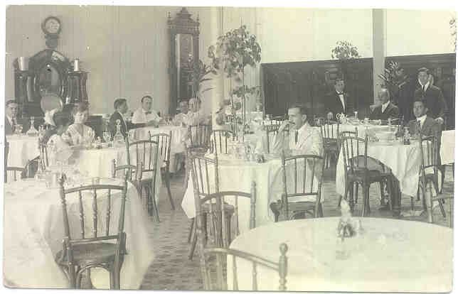 Cuba Guantanamo City Hotel Dining Room RP Postcard