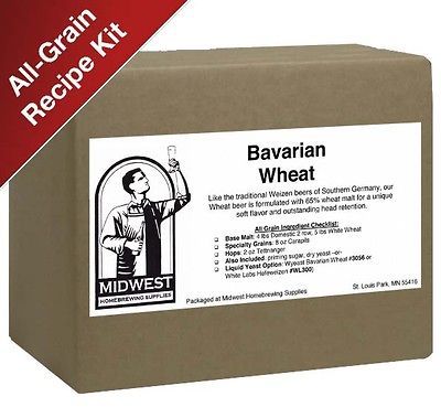 Bavarian Wheat ALL GRAIN Beer Recipe Kit w/ Bavarian Wheat Wyeast