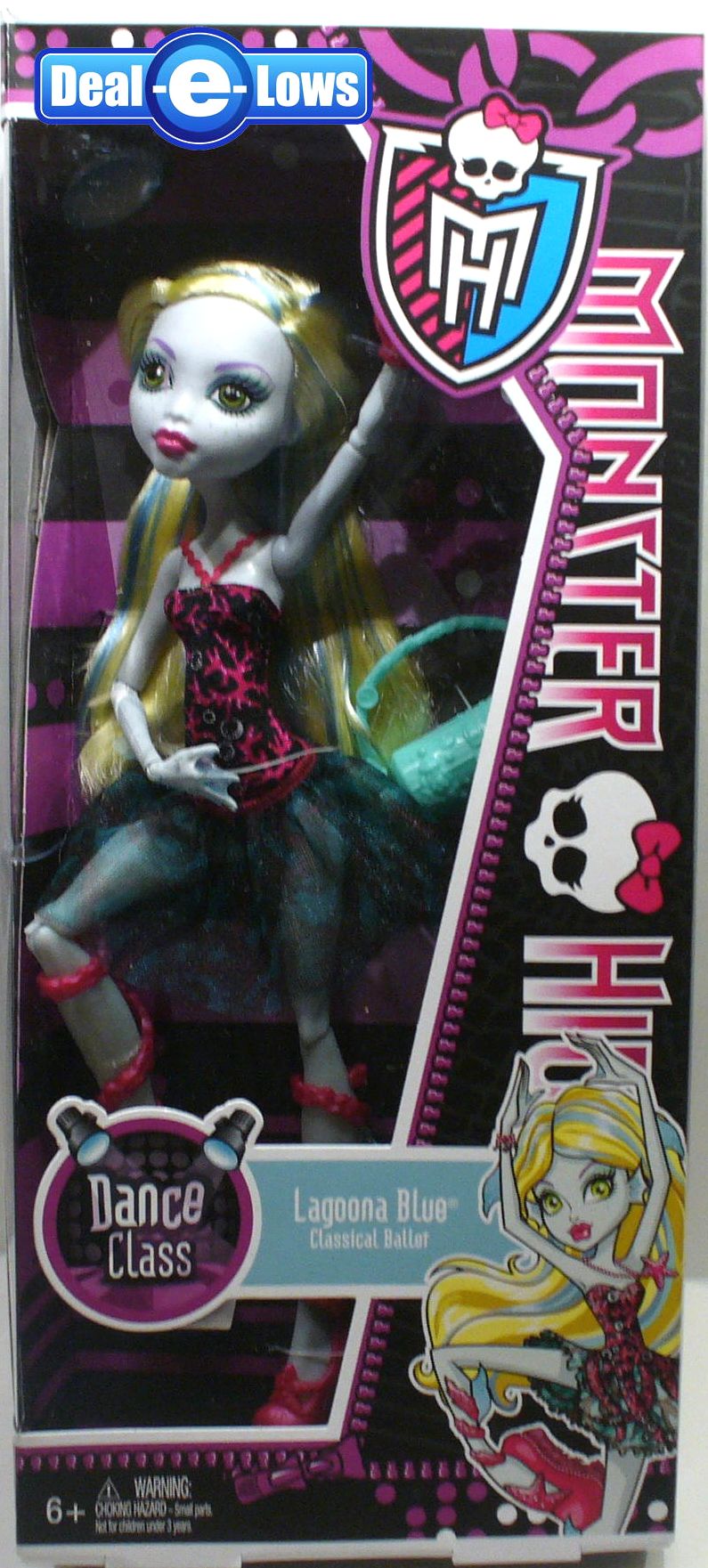 Monster High Dance Class Set of 4 Howleen Lagoona Robecca Operetta in