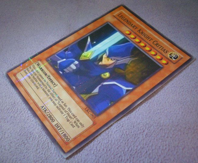 Orica Parallel RARE Legendary Knight Critias LKC 003