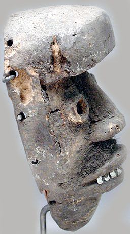 African Dan Guere Fetish Teeth Ceremonial Mask Liberia