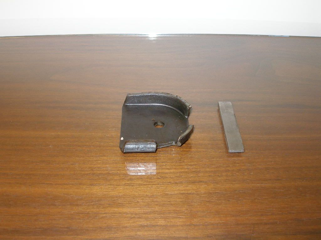 VINTAGE CUSHMAN EAGLE WELD ON KICKSTAND BRACKET  