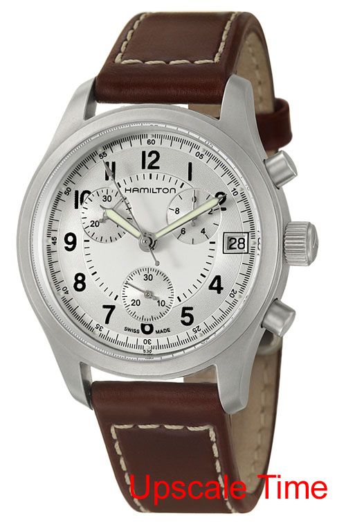 hamilton khaki chronograph men s luxury watch h68582553
