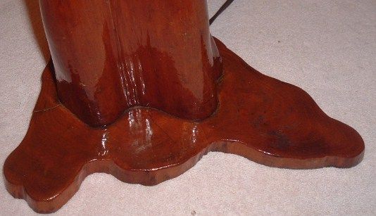 Vintage Cypress Knee Wood Lamp Eames Mid Century Modern