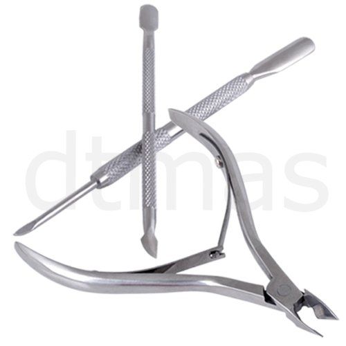 cuticle spoon pusher nipper clipper cutter nail cuticle nipper used