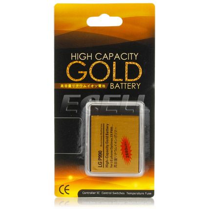 Gold 2680mAh FL 53HN Business Battery for LG Optimus 2X P990 Optimus