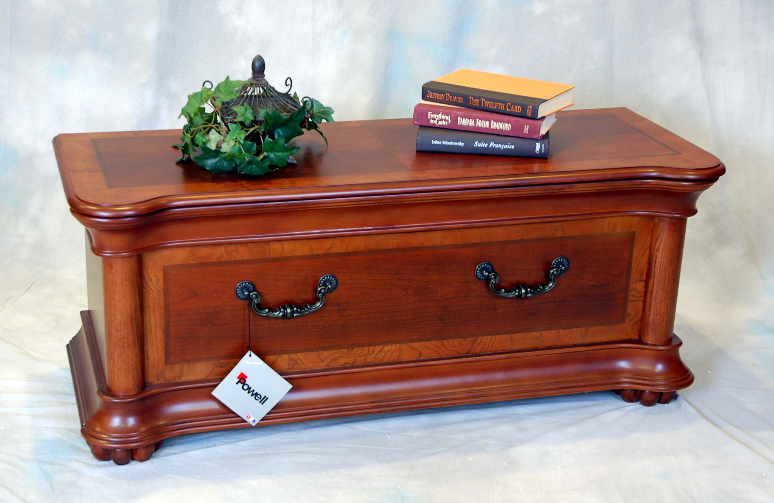 beautiful storage piece this wilmington cherry burl cedar chest