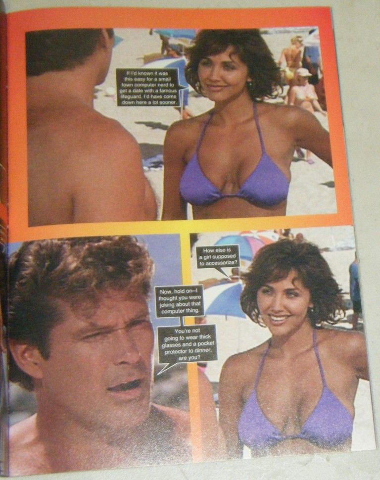 BAYWATCH Comic Stories #3,4   David Hasselhoff