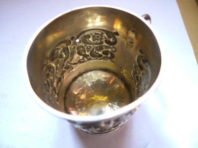  Christening Cup Crisford Norris of BHam 1907 Hare Cherub