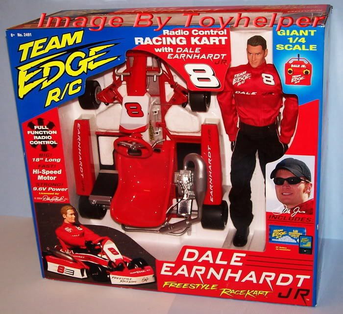 Dale Earnhardt Jr 18 Figure R C Race Car Go Kart Playset