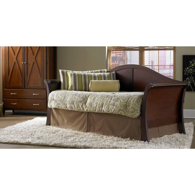 Stratford Mahogany Twin Daybed Stratford Daybed w Linkspring