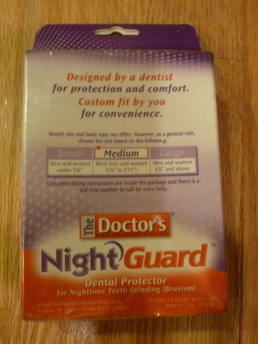 The Doctors Nightguard Dental Protector Night Guard Teeth Grinding