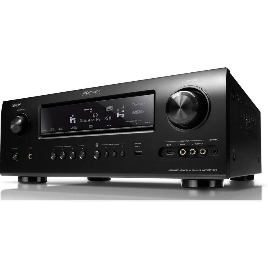 Denon AVR 3312CI 7 2 Channel A V Receiver 