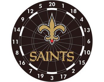 12 paper dartboards available for select nfl and mlb teams