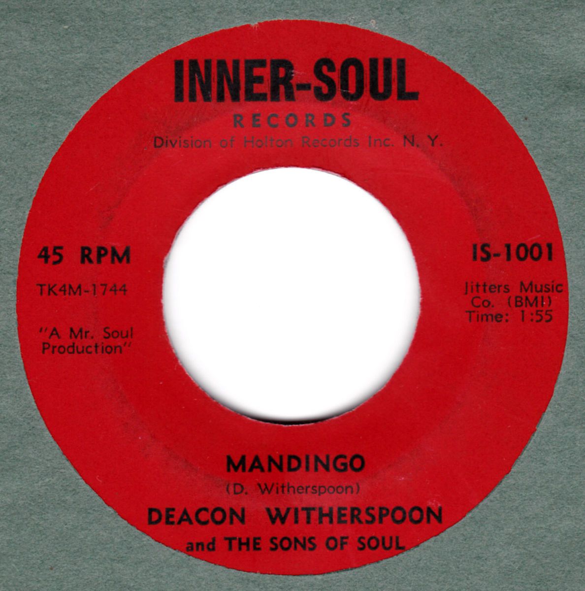 Deacon Witherspoon Mandingo Harlem U S A Hear It