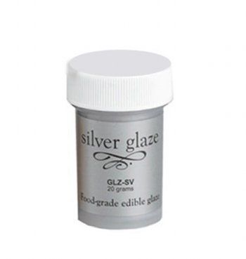 Silver Edible Fondant Glaze Food Color Cake Decorating