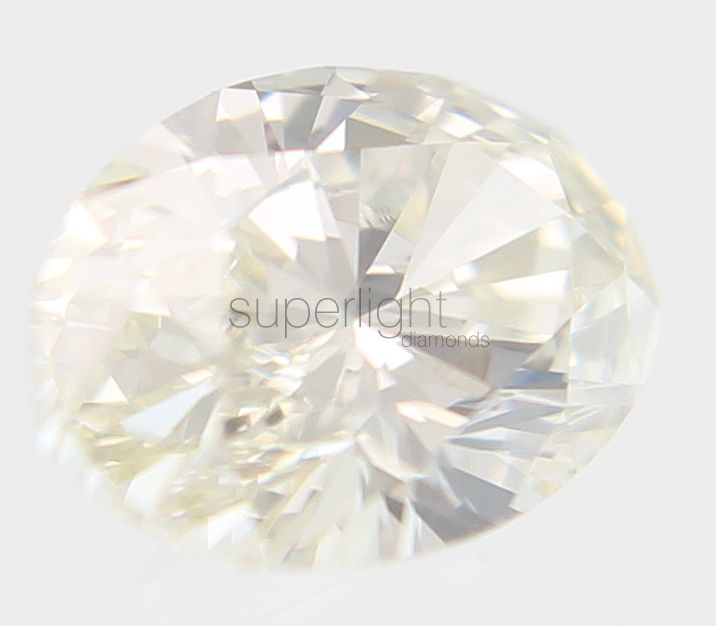 Certified 0 65 Carat I Color VVS1 Oval Buy Loose Diamond Eye Clean 7