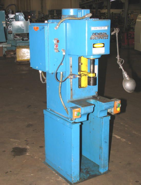 Denison 4 Ton C Frame Hydraulic Straightening Press