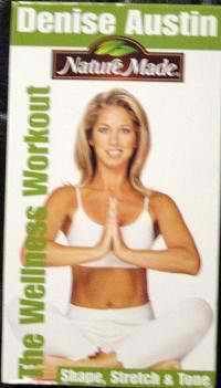 Denise Austin Shape Stretch Tone VHS 2003 071083231216