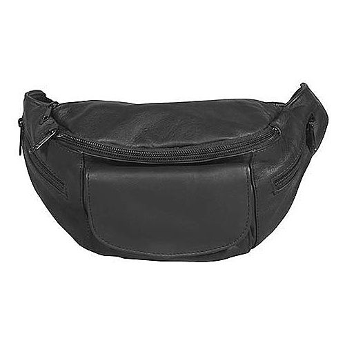 click an image to enlarge derek alexander leather fanny pack black