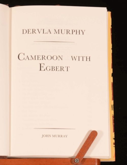 1989 Cameroon with Egbert Dervla Murphy Illustrated First Edition